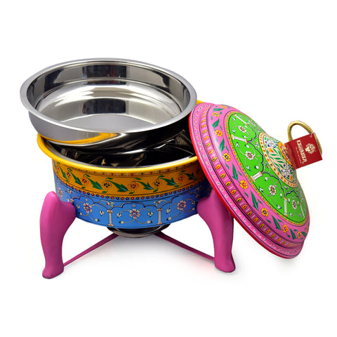 Hand Painted Chafer - Colourful Mughal