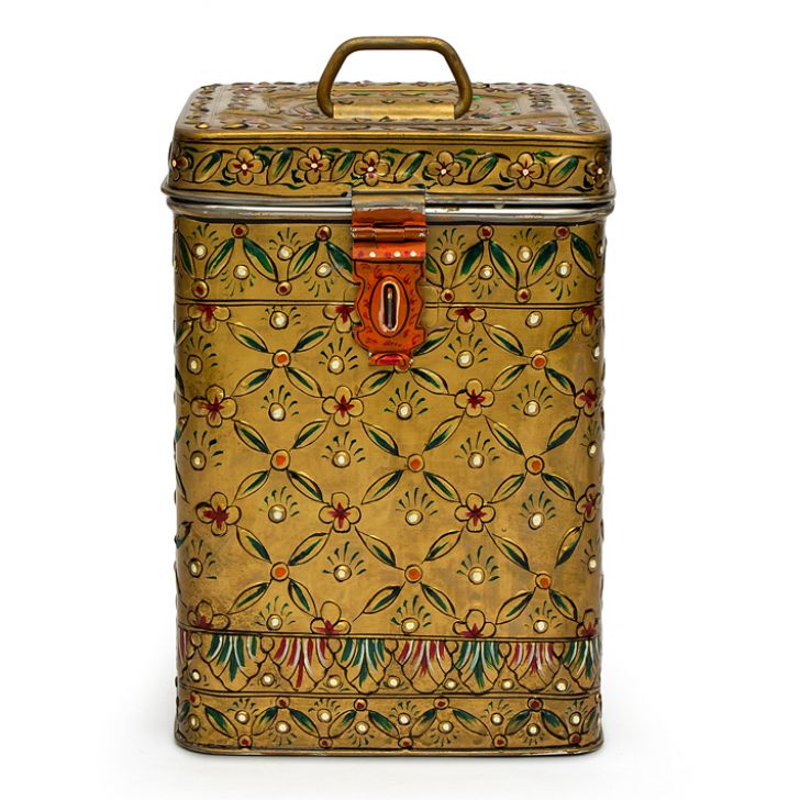 KAUSHALAM CANISTER: MUGHAL COPPER