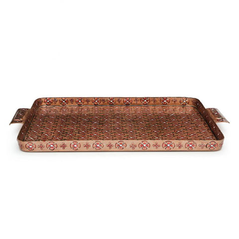 Serve In Style. A Totally Unique Tray To Show Your Hospitality With A Touch Of Mughal Art.
