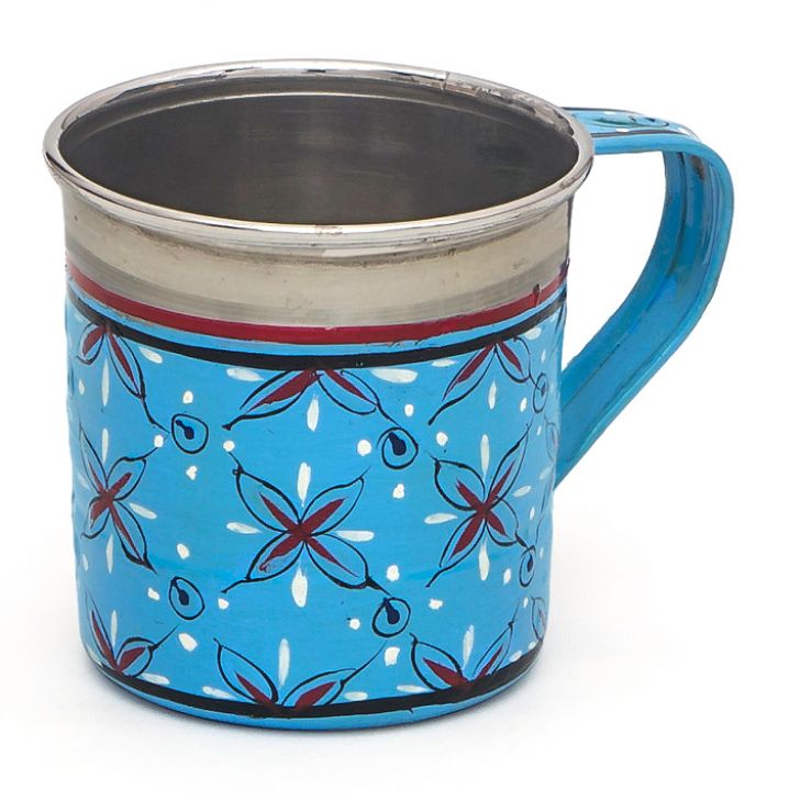 Hand Painted Tea Cup Set 6: Mughal