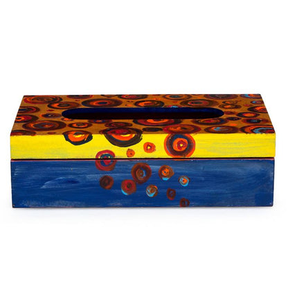 Hand Painted Tissue Box
