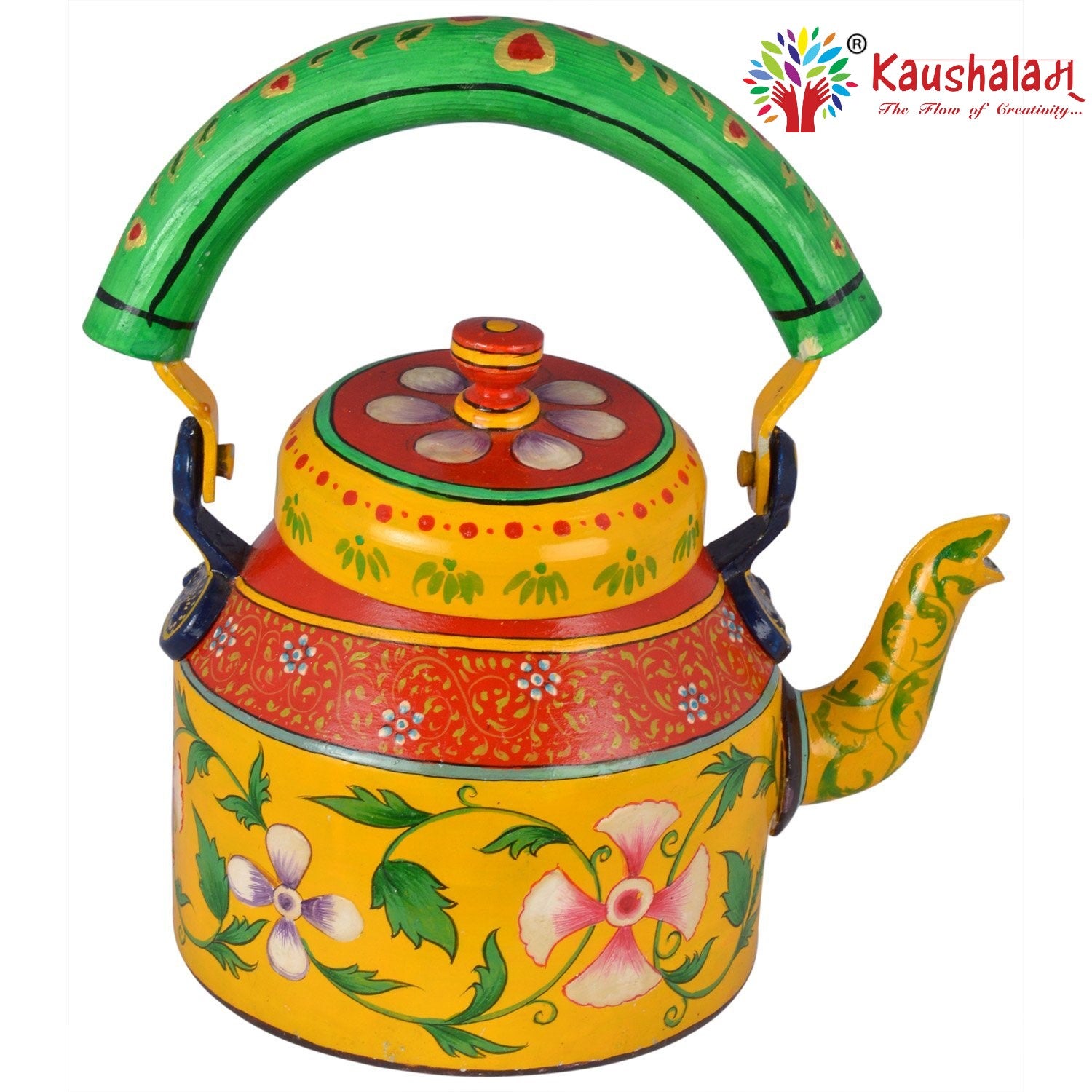 Hand Painted Kettle : Enchanting