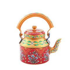 Hand Painted Kettle : Rani Mahal (the Queen's Palace)