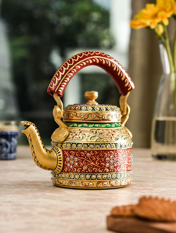 Hand Painted Kettle : Majestic