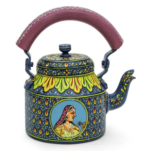 Hand Painted Kettle : The Royal Couple