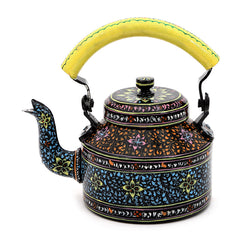 Hand Painted Kettle : Sea blue