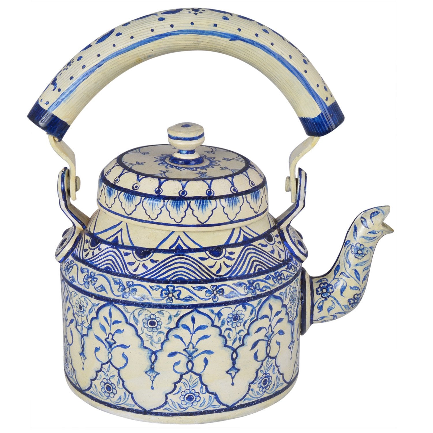 Hand Painted Tea Kettle : Royal Jaipur