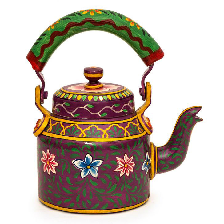 Kaushalam Tea Kettle: Floral II