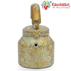 Hand Painted Kettle : Golden Pond