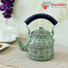 Hand Painted Kettle : 'soothe the soul'