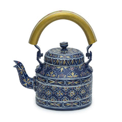 KAUSHALAM TEA SET: ROYAL BLUE